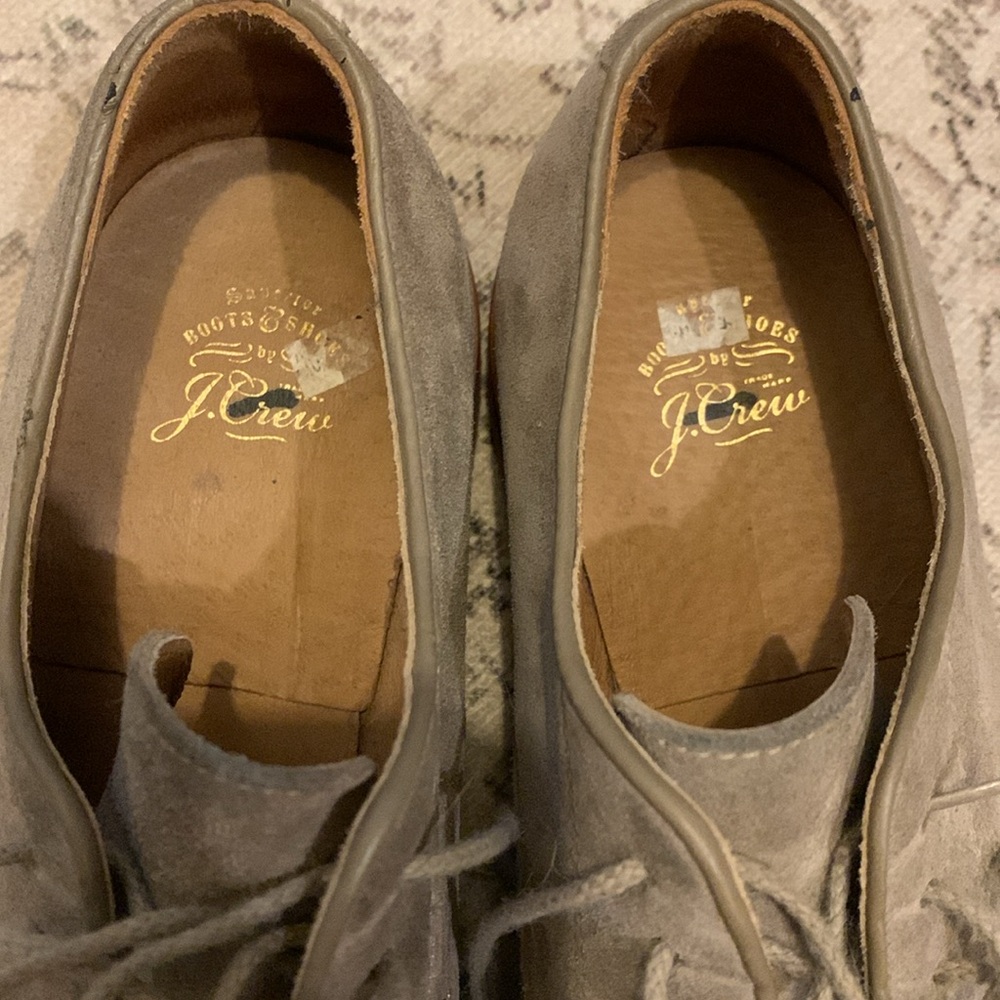 J Crew men’s suede bucs 10.5 - Picture 3 of 7